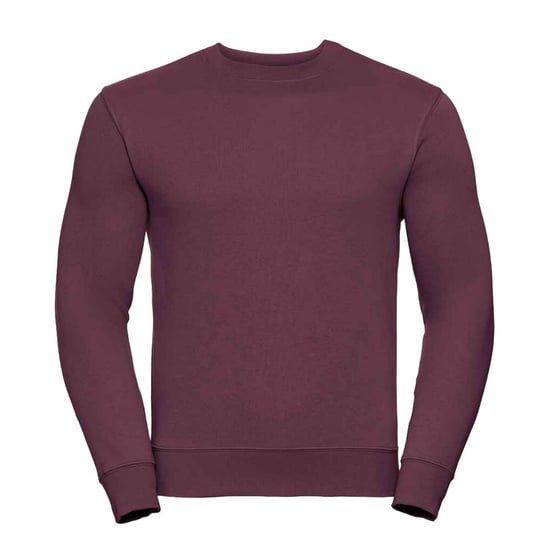 Russell Mens Authentic Sweatshirt (Burgundy) - Image 1