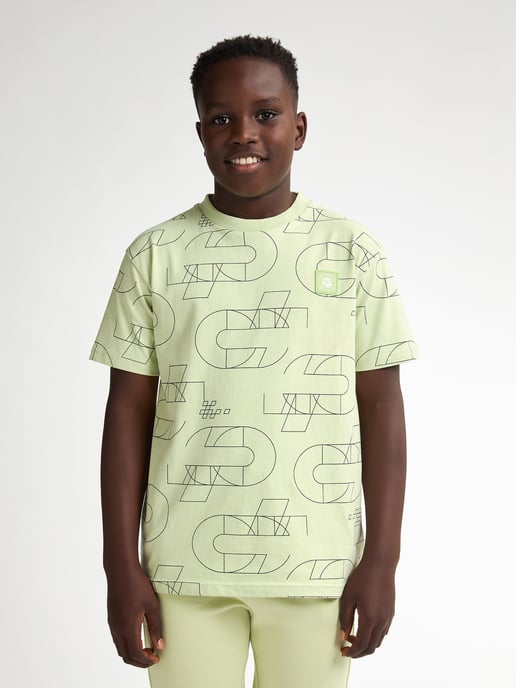 Petrol Industries - All-over Print T-shirt Marlinview Boys -  Green - Image 3