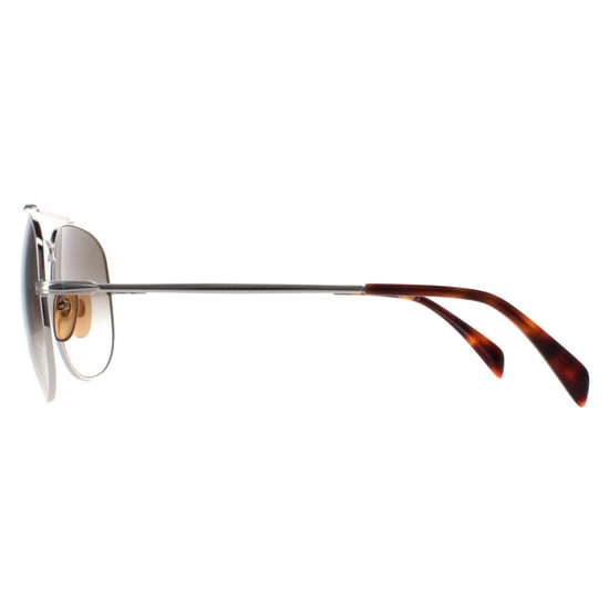 David Beckham Aviator Mens Palladium Silver Green Gradient DB7004/S