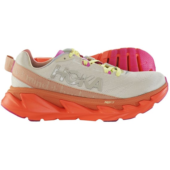 Zapatillas Hoka Elevon 2 Hombre Beige/Naranja - Image 4