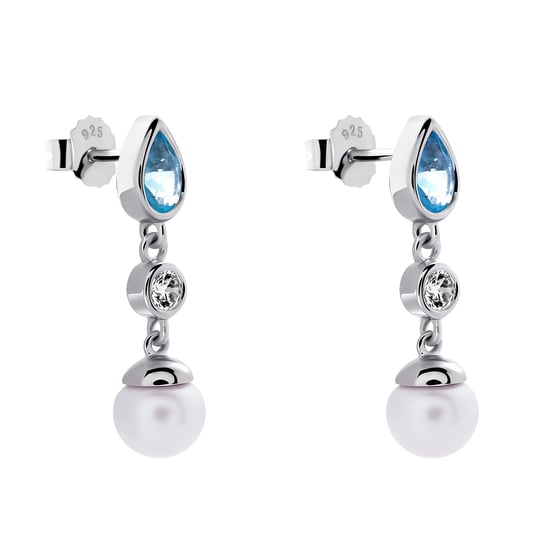 Orphelia 'Lylou' Women's 925 Sterling Silver Drop Earrings - Silver ZO-7498 - Image 3