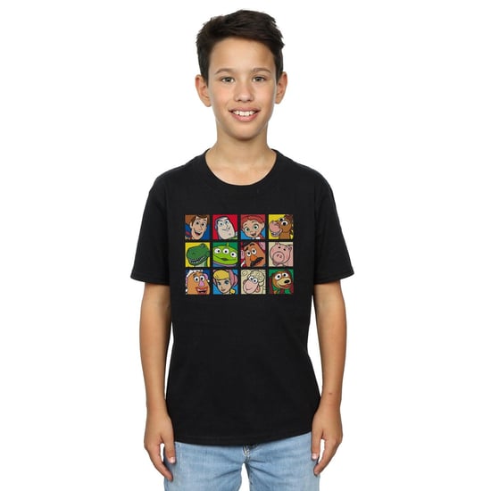 Disney Boys Toy Story Character Squares T-Shirt (Black) - Image 2