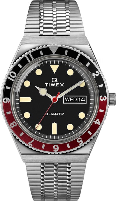 Timex Q Reissue Men's Silver Watch TW2U61300 - Image 1