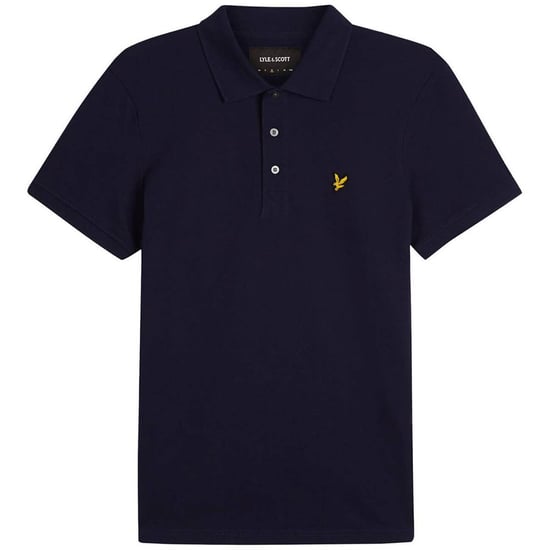 Lyle & Scott Polo liso azul marino - Image 3