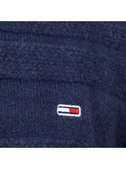 Suéter con bandera y cable suave de Tommy Jeans para hombre - Image 3