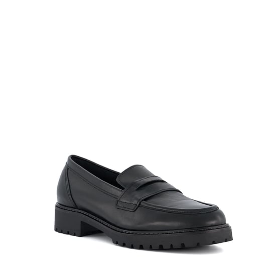 Dune Ladies WF GILD Wide Fit Cleated Penny Loafers Wf Gild