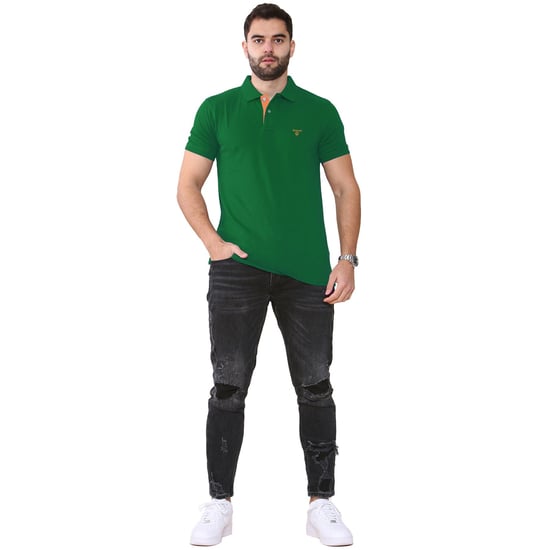 Gant Polo para hombre con cuello de contraste - Image 4
