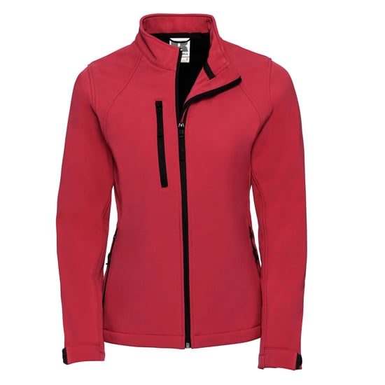 Russell Womens/Ladies Soft Shell Jacket (Classic Red) - Image 1