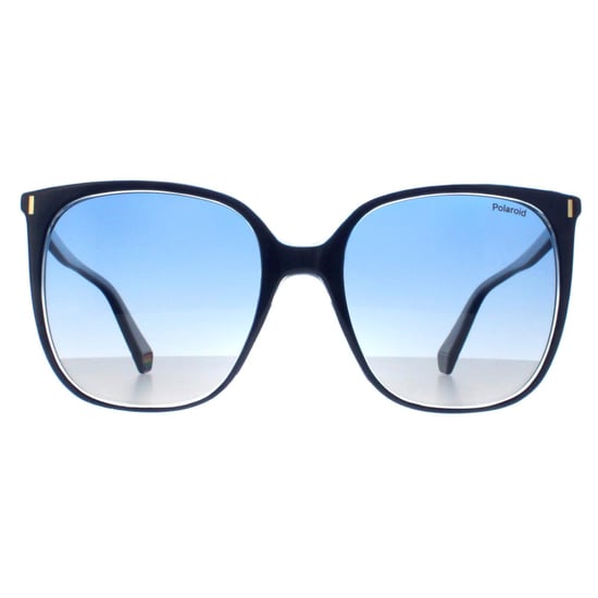 Polaroid Square Womens Blue Blue Gradient Polarized PLD 6218/S