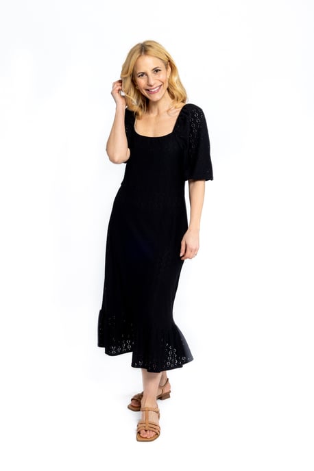 Belle Broderie Bow Back Dress