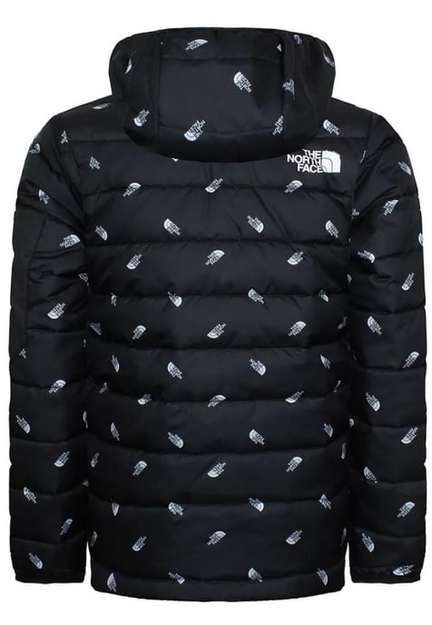 Chaqueta acolchada para niño The North Face Junior II / TNF con estampado de logotipo entrelazado en negro - Image 2