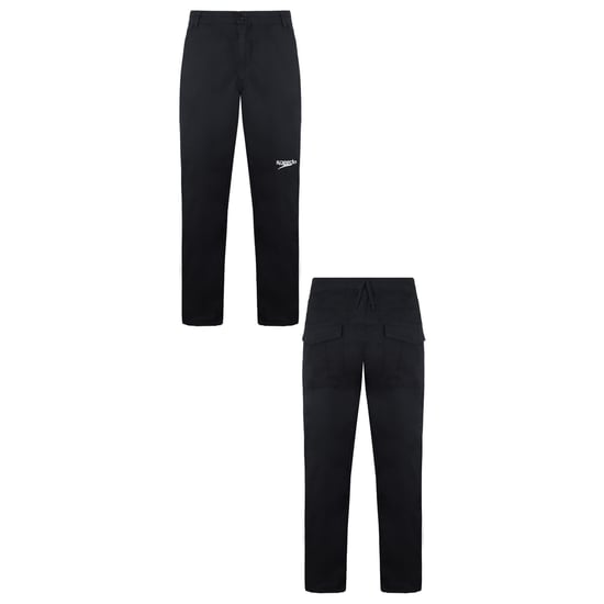 Speedo Classic Pants Black Mens Cotton Bottoms 8 088430001