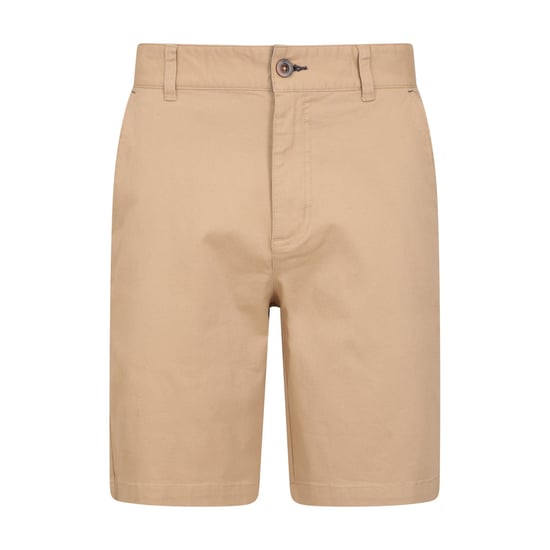 Mountain Warehouse Mens Organic Chino Shorts (Beige) - Image 1
