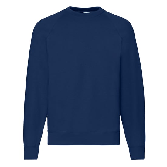 Fruit Of The Loom Mens Classic Raglan Sweatshirt (Navy) - Image 1
