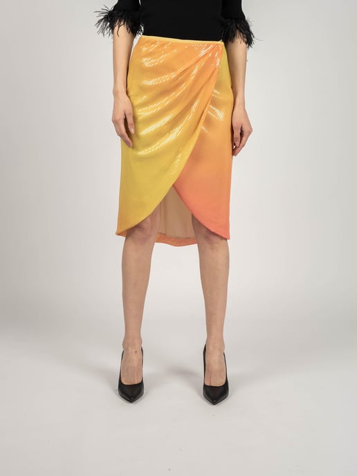 Patrizia Pepe Skirt Woman's Yellow