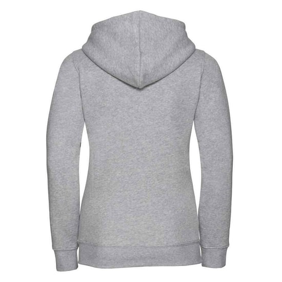 Russell Womens/Ladies Authentic Full Zip Hoodie (Light Oxford Grey) - Image 2