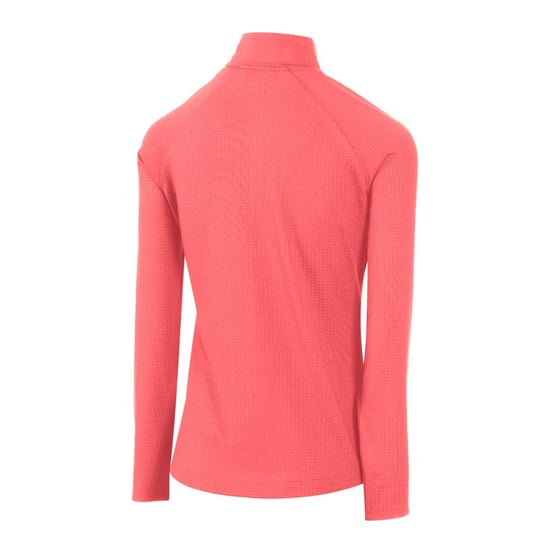 Island Green Womens/Ladies Embossed Full Zip Jacket (Coral Pink) - Image 2
