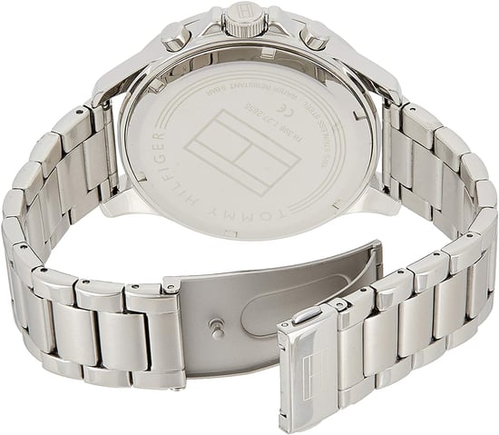 Tommy Hilfiger Bank Men's Silver Watch 1791718