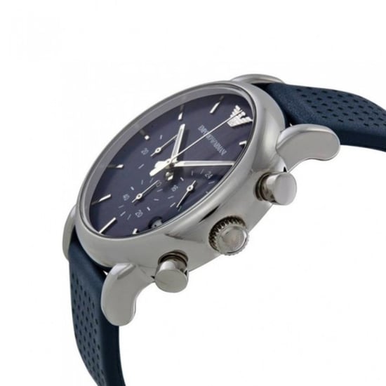 Emporio Armani AR1736 Blue Chronograph Men's Watch - Image 3