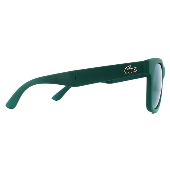 Gafas de sol Lacoste Rectangle Unisex Plegables Verde Mate Verde - Image 3