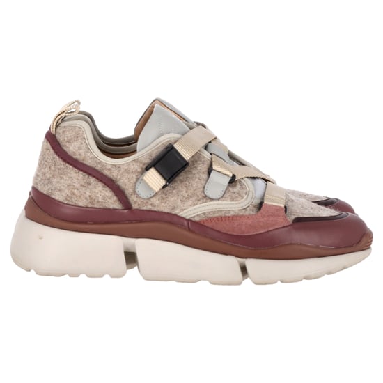 Chloé Sonnie Low Top Sneakers in Multicolor Suede - Image 1