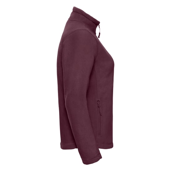 Russell Womens/Ladies Full Zip Outdoor Fleece Jacket (Burgundy) - Image 3