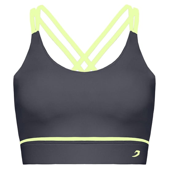 BoxRaw Valerie sujetador deportivo color carbón para mujer - Image 1