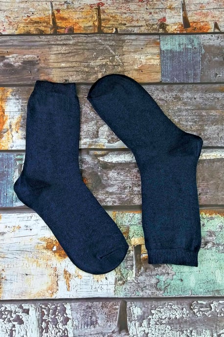 6 pares de calcetines para niños de bambú orgánico, transpirables y supersuaves - Image 2