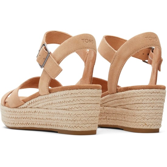 TOMS Audrey 100% Cow Women's Honey Wedges - Image 2