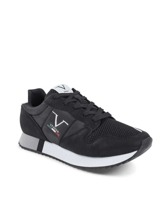 V Italia Mens Sneaker SNK 003 M Black
