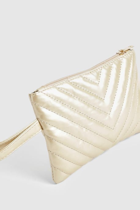Quilted Basic Clutch Bag