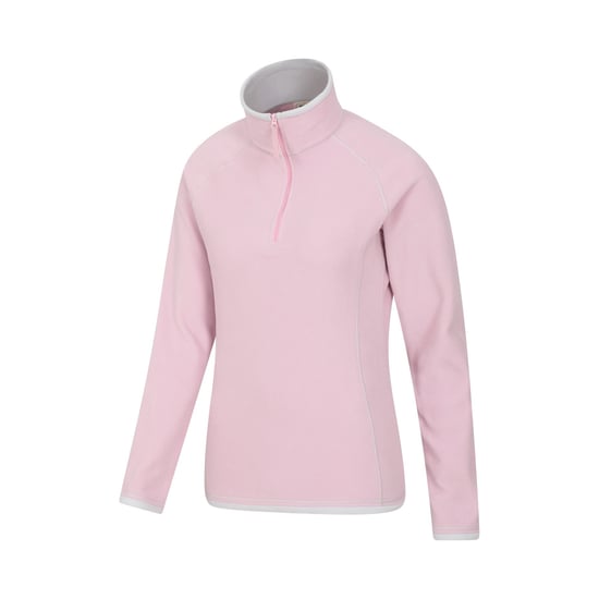Mountain Warehouse Womens/Ladies Montana Half Zip Fleece Top (Pink) - Image 5