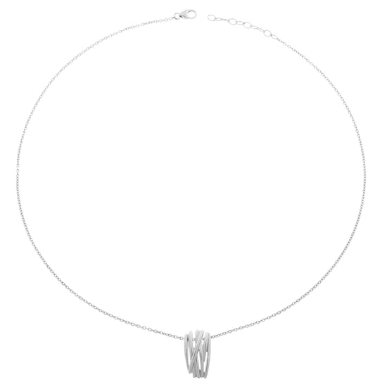 Orphelia Women's 925 Sterling Silver Chain with Pendant - Silver ZH-6038 - Image 3