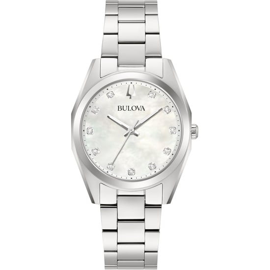 Bulova Surveyor Women's Silver Watch 96P228 - Image 1