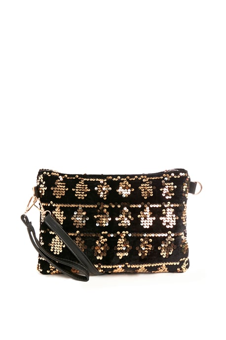 Gold Cross Body Bag