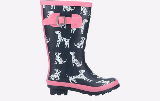 Cotswold Dalmatian Wellington Boots Junior - Image 1
