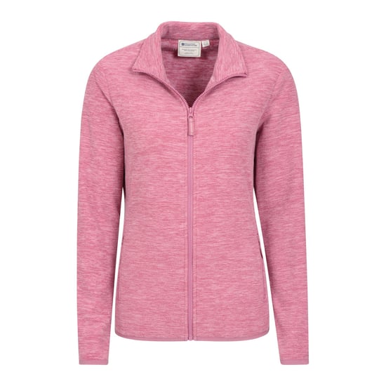 Mountain Warehouse Womens/Ladies Snowdon II Melange Full Zip Fleece Jacket (Pink) - Image 3