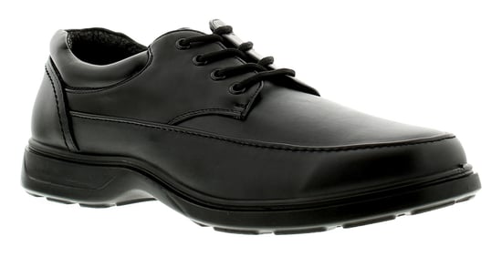 New Mens Black Lace Up Comfort Fit Casual Shoes - Wider Fitting
