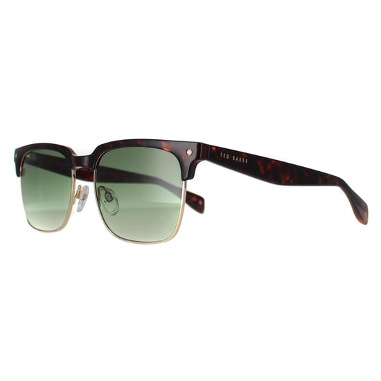 Ted Baker Semi Rimless Mens Dark Demi Green Gradient TB1681 Floyd