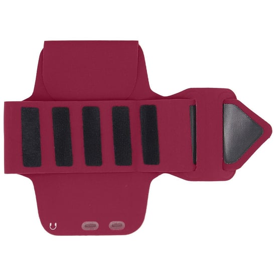 Funda para teléfono con funda para el brazo en rosa oscuro con logotipo de Asics - Image 2