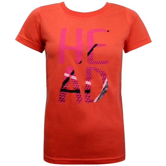 Head Graphic Womens Coral T-Shirt