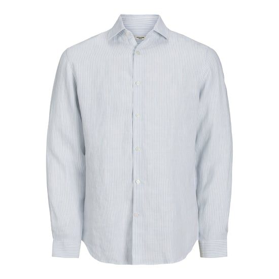 Jack & Jones Camisas Parker Rayas Lino Azul - Image 1