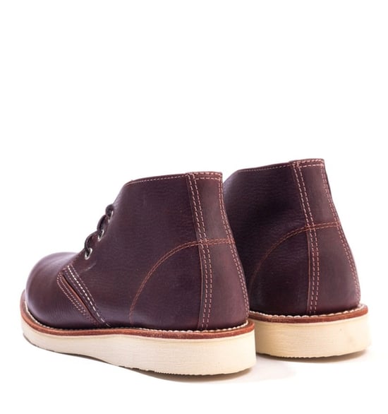 Men's Red Wing 3141 Heritage Work Chukka Boots in Brown - Image 4
