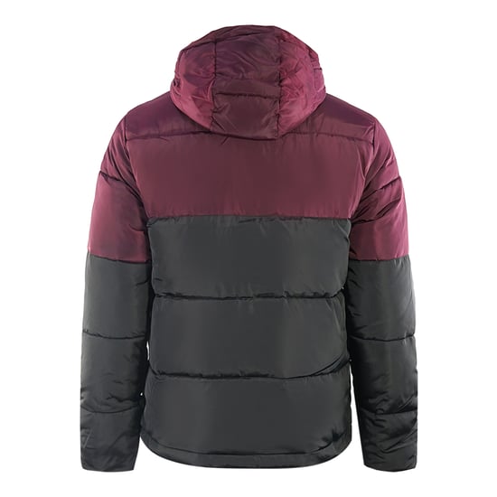 Chaqueta acolchada color block negra de Lyle & Scott - Image 2