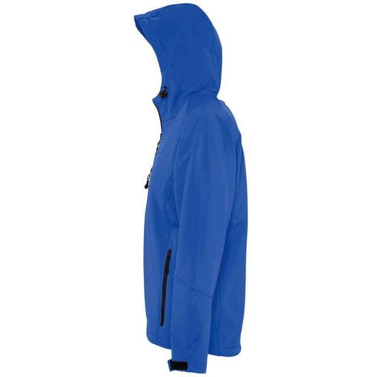 SOLS Mens Replay Hooded Soft Shell Jacket (Royal Blue) - Image 3
