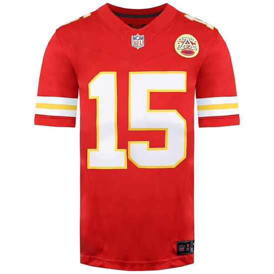 Camiseta Nike NFL Kansas City Chiefs 15 Patrick Mahomes local limitada - Image 2