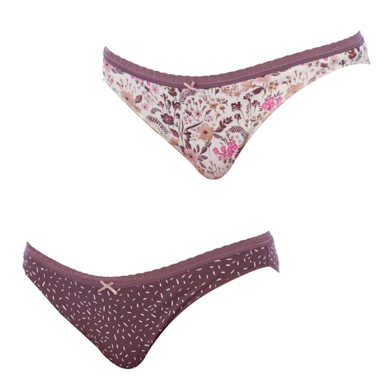Pack of 2 Mini Cotton Panties 1031034 Women