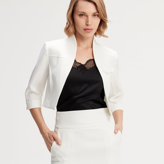 Minimalist crop jacket - Image 2