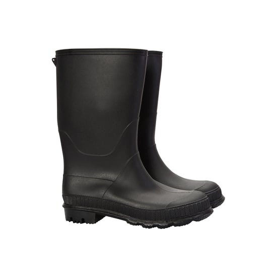 Mountain Warehouse Childrens/Kids Plain Wellington Boots (Black) - Image 1