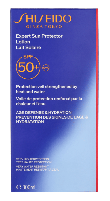 Shiseido Protector Solar Expert Loción Facial y Corporal SPF50+ 300 ml - Image 2